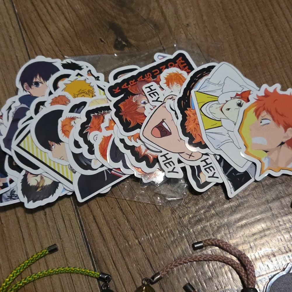 Haikyu Anime Sticker & Accessory Set - Assorted Kids Accessories